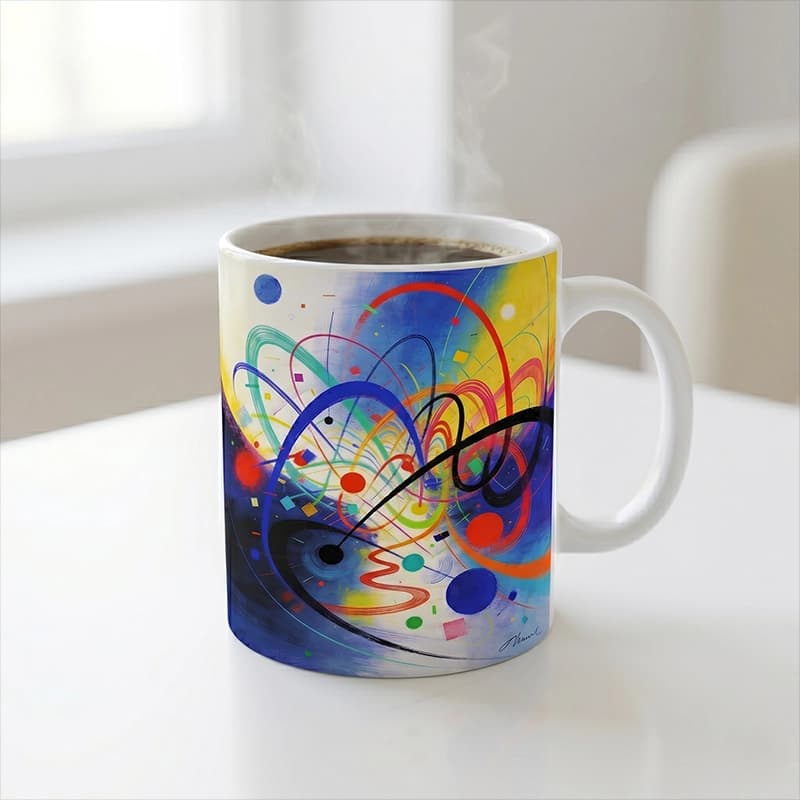 Color Space Art Mug